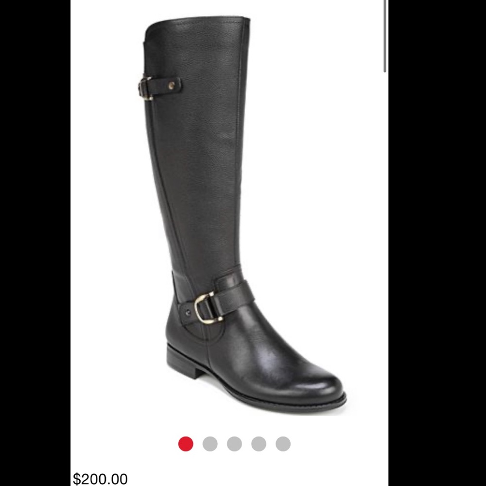 🆕 Jillian Leather Riding Boots WIDE CALF